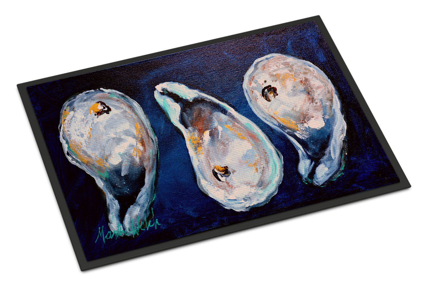 Buy this Oysters Give Me More Indoor or Outdoor Mat 18x27