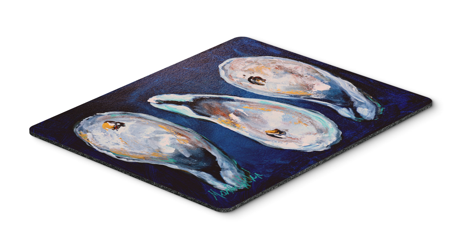 Buy this Oysters Give Me More Mouse Pad, Hot Pad or Trivet