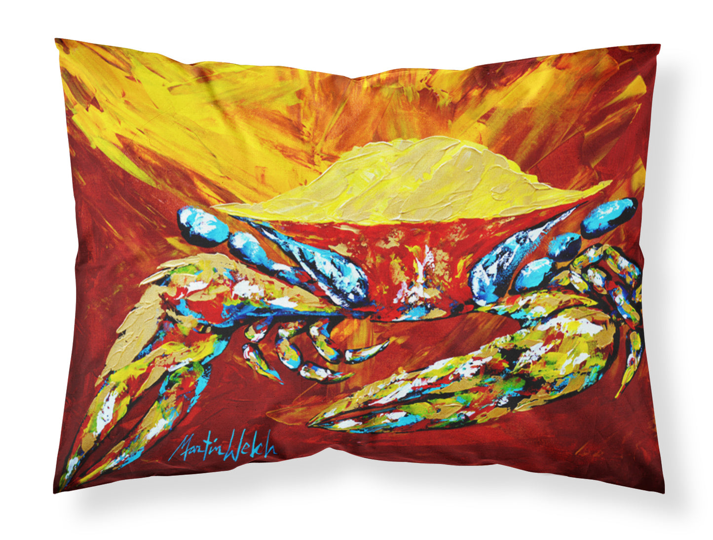 Buy this Crab Buster Brown Fabric Standard Pillowcase