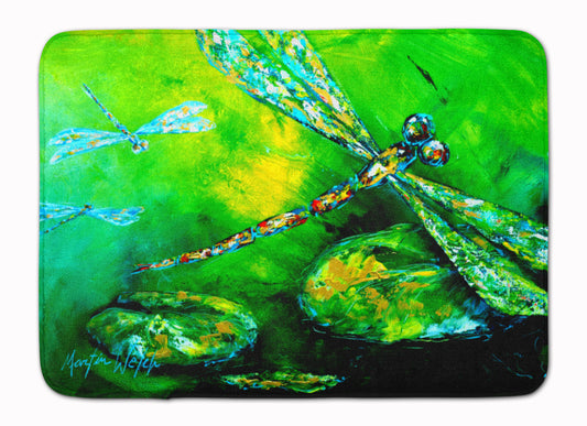 Buy this Dragonfly Summer Flies Machine Washable Memory Foam Mat