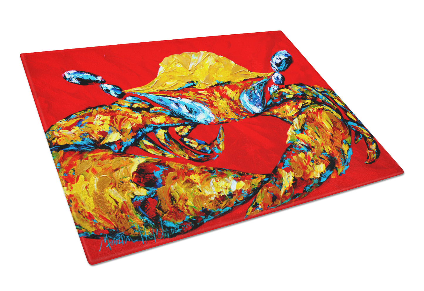 Buy this Crab Fat and Sassy Glass Cutting Board Large