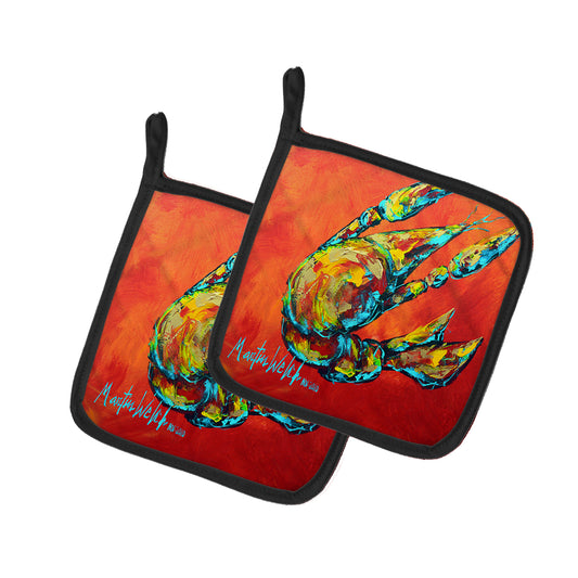 Buy this Crawfish Spicy Craw  Pair of Pot Holders