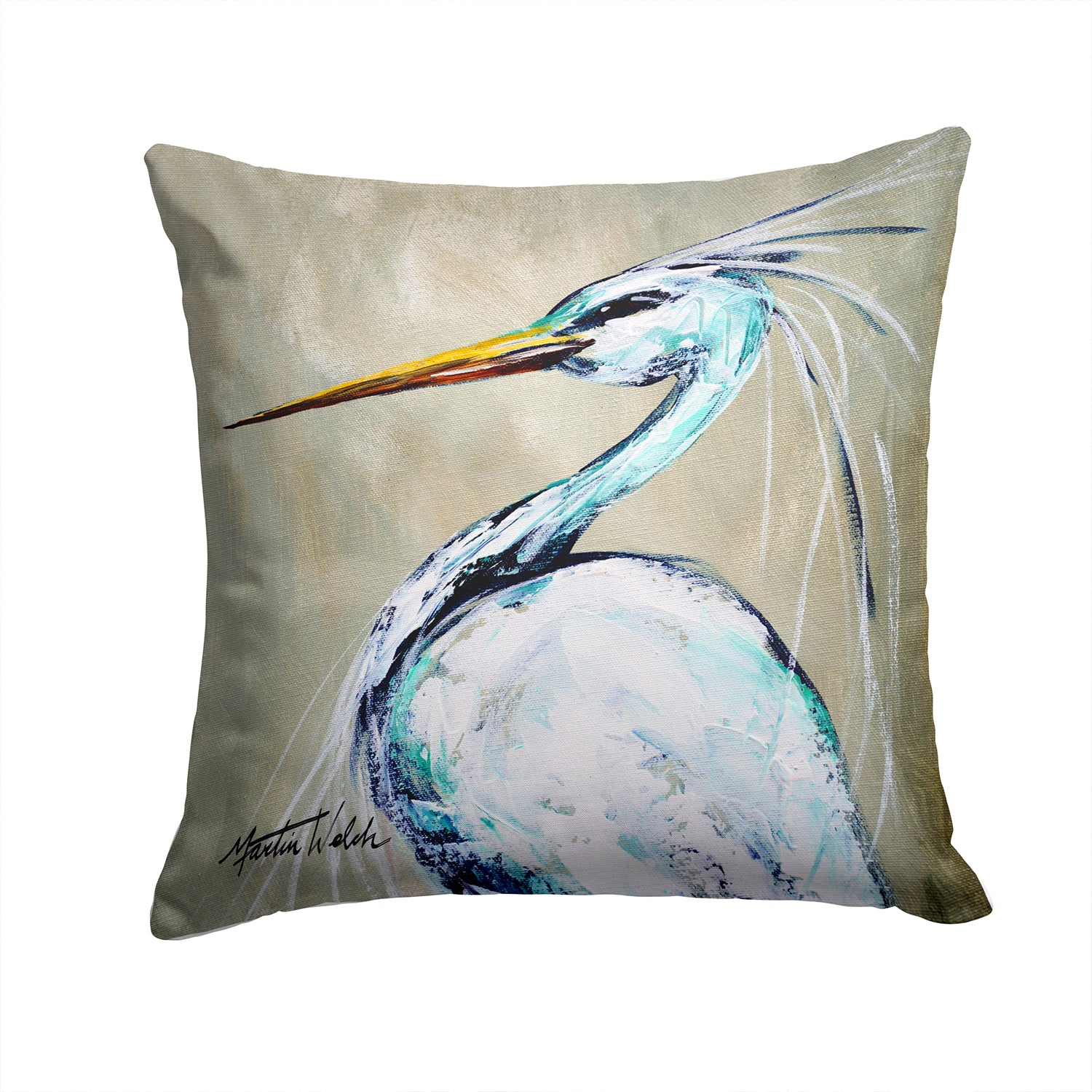 Buy this Blue Heron Smitty's Brother Fabric Decorative Pillow