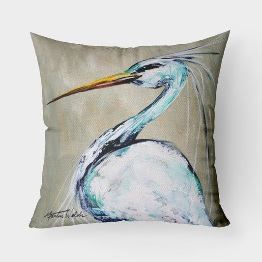 Buy this Blue Heron Smitty's Brother Fabric Decorative Pillow