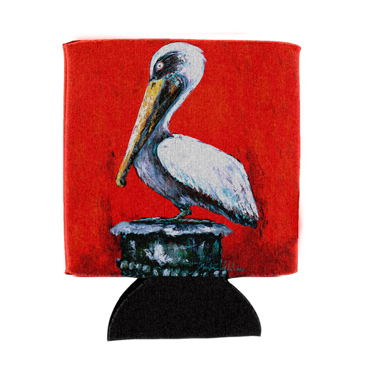 Buy this Bird - Pelican Red Dawn Can or Bottle Hugger