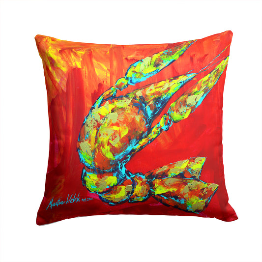 Buy this Crawfish Hot Craw Fabric Decorative Pillow