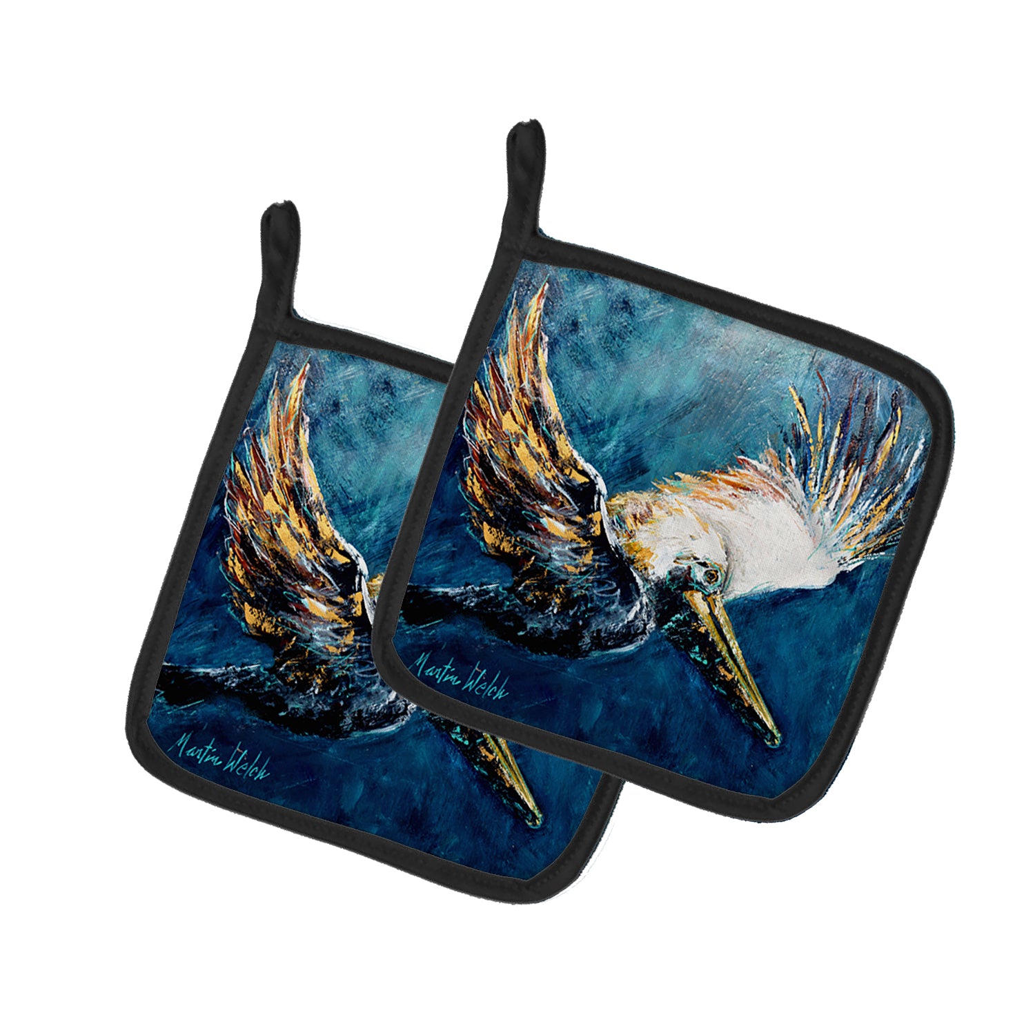 Buy this Pelican Go For It Pair of Pot Holders