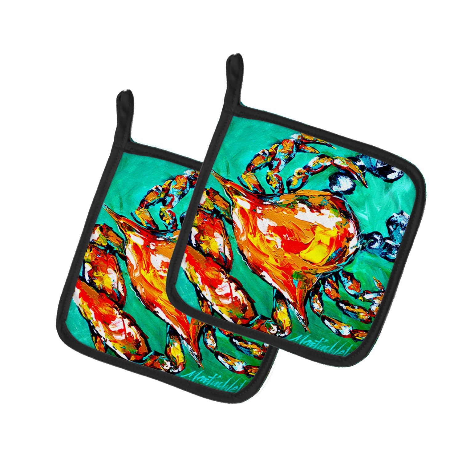 Buy this Crab Pair of Pot Holders