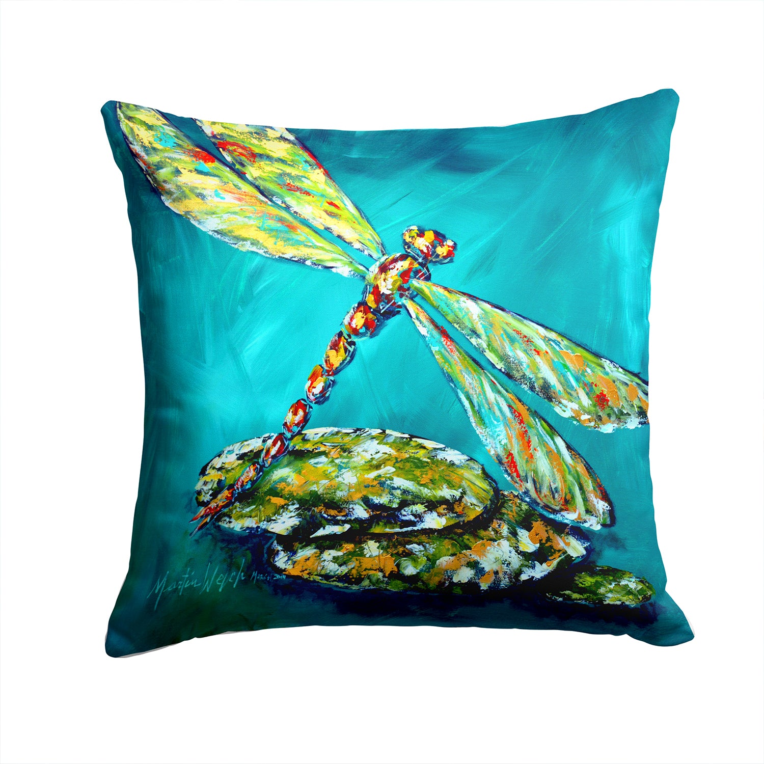 Buy this Dragonfly Matin Fabric Decorative Pillow