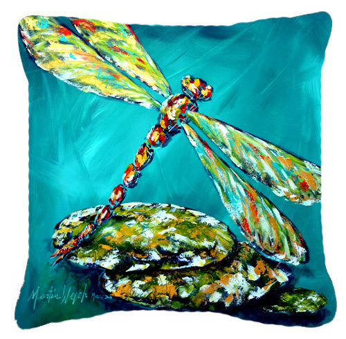 Buy this Dragonfly Matin Fabric Decorative Pillow