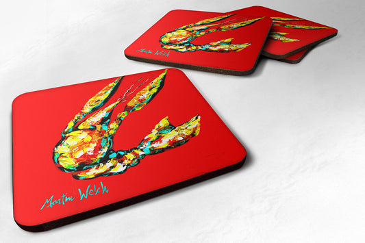 Buy this Crawfish Move Over Foam Coaster Set of 4
