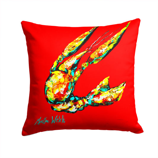 Buy this Crawfish Move Over Fabric Decorative Pillow