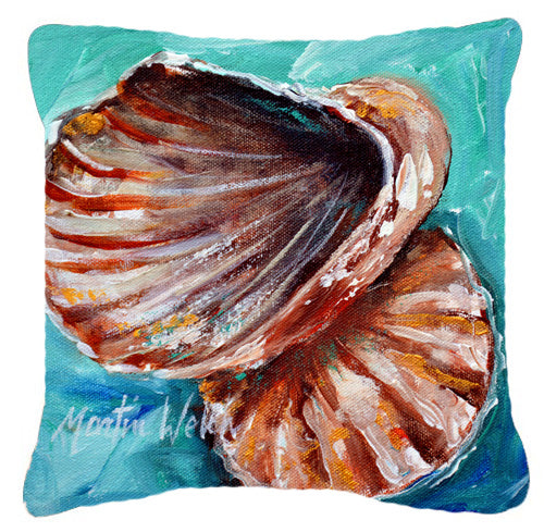 Buy this Shells not in a row Fabric Decorative Pillow