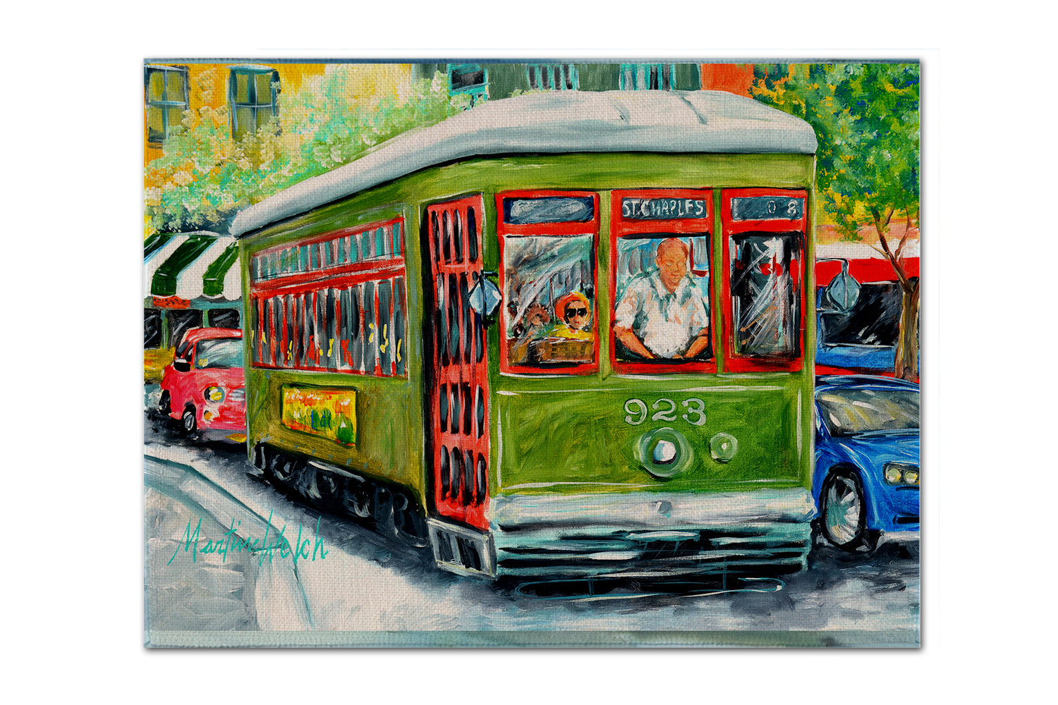 Buy this New Orleans Streetcar Fabric Placemat