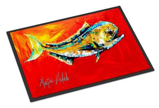 Buy this Danny Dolphin Fish Indoor or Outdoor Mat 24x36