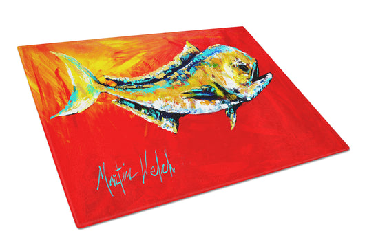 Buy this Danny Dolphin Fish Glass Cutting Board Large