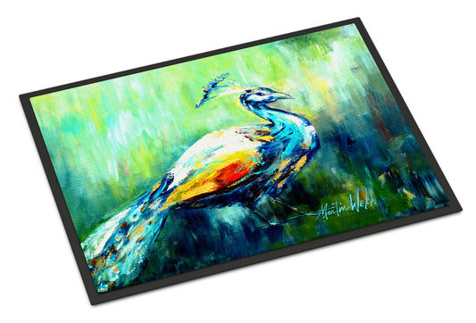 Buy this Proud Peacock Green Indoor or Outdoor Mat 24x36