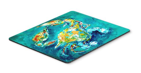 Buy this By Chance Crab in Aqua blue Mouse Pad, Hot Pad or Trivet
