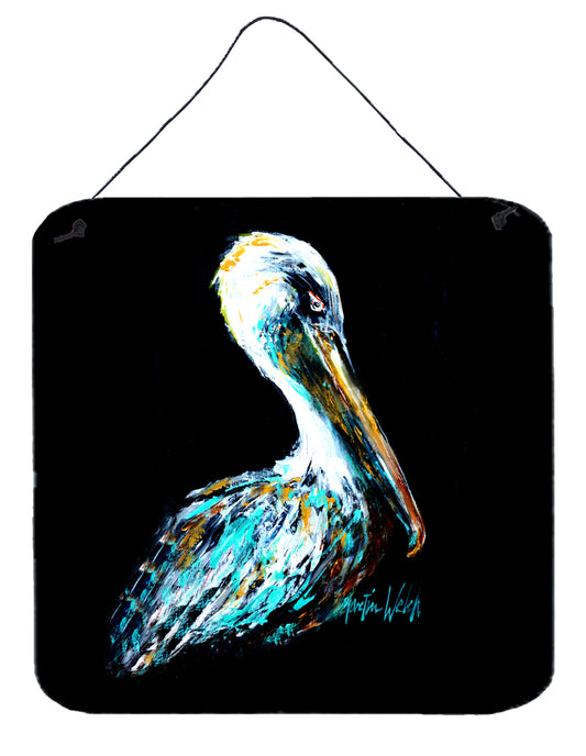 Buy this Dressed in Black Pelican Wall or Door Hanging Prints