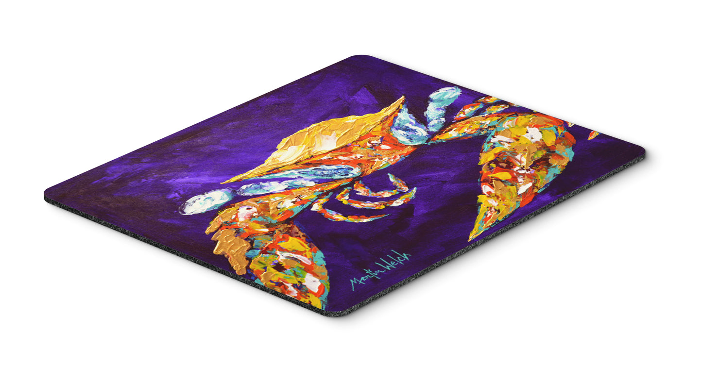 Buy this The Right Stuff Crab in Purple Mouse Pad, Hot Pad or Trivet