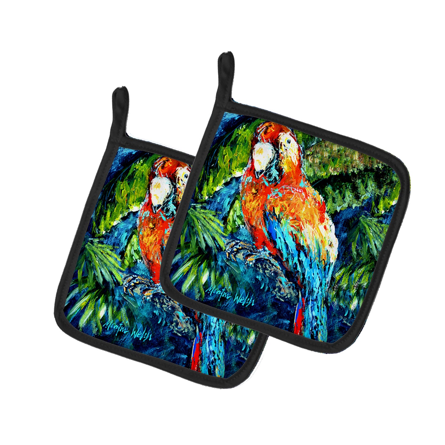 Buy this Fiddler Crab Pair of Pot Holders