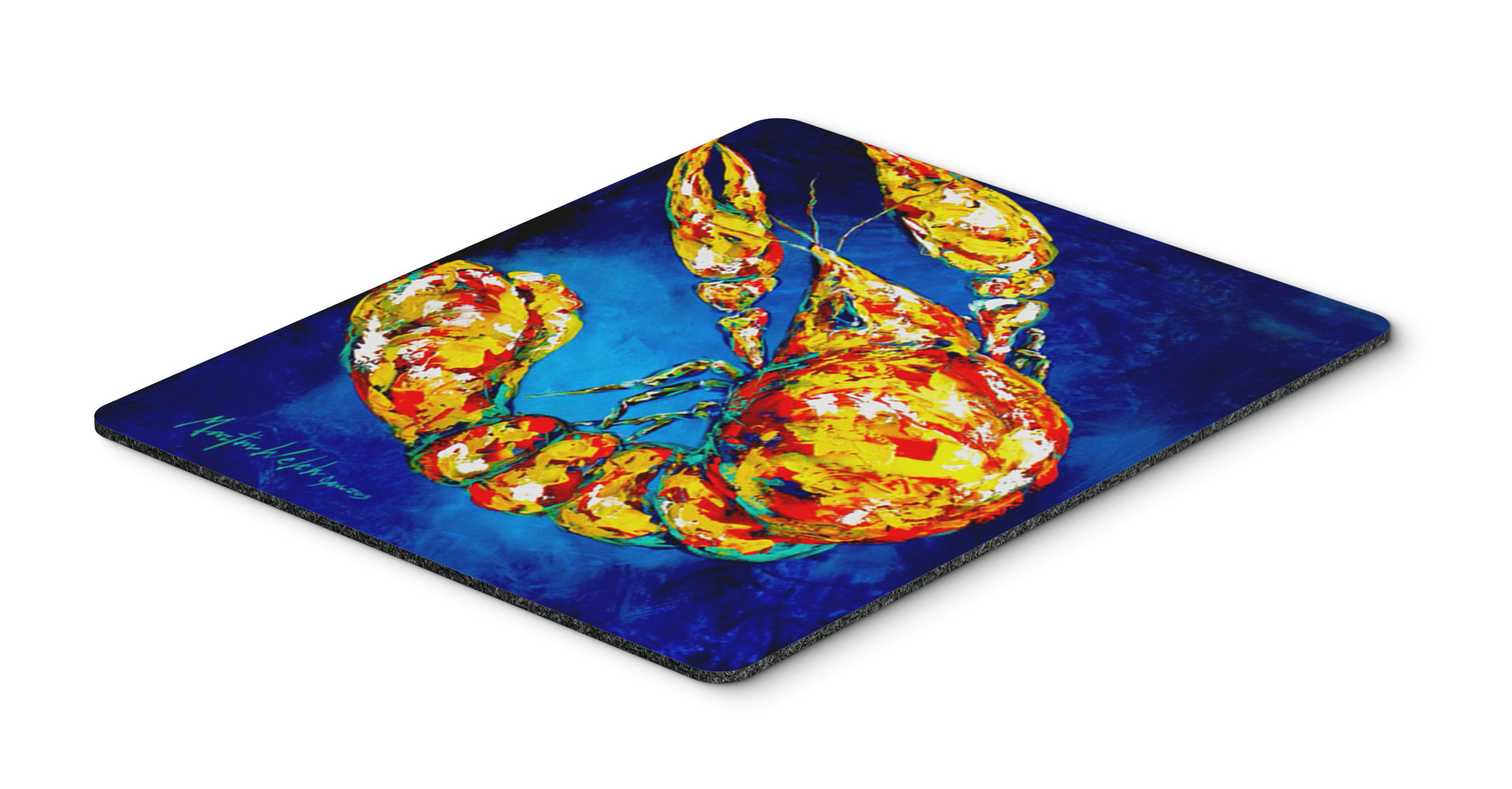 Buy this Big Boy on Blue Crawfish Mouse Pad, Hot Pad or Trivet