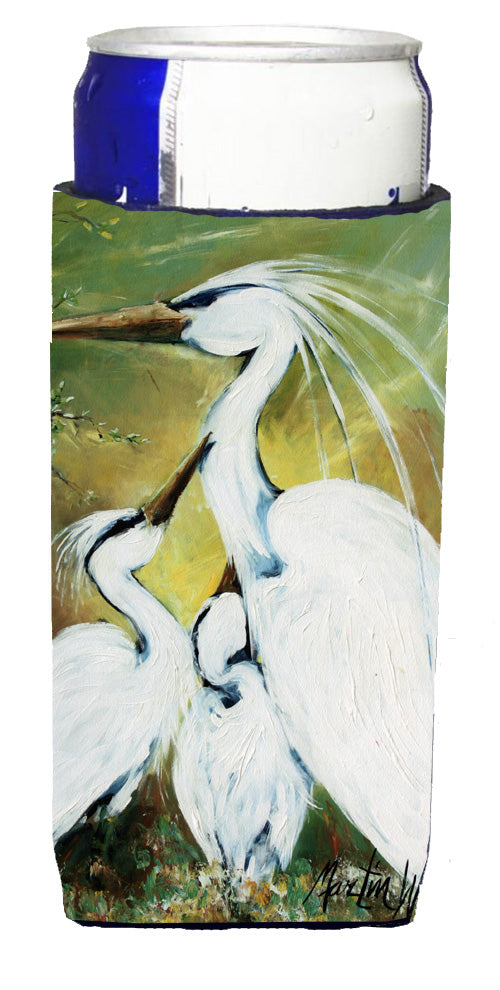 Buy this Blessing at Feeding Time Egret Family Ultra Hugger for slim cans