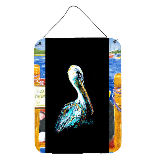 Buy this Dressed in Black Pelican Wall or Door Hanging Prints