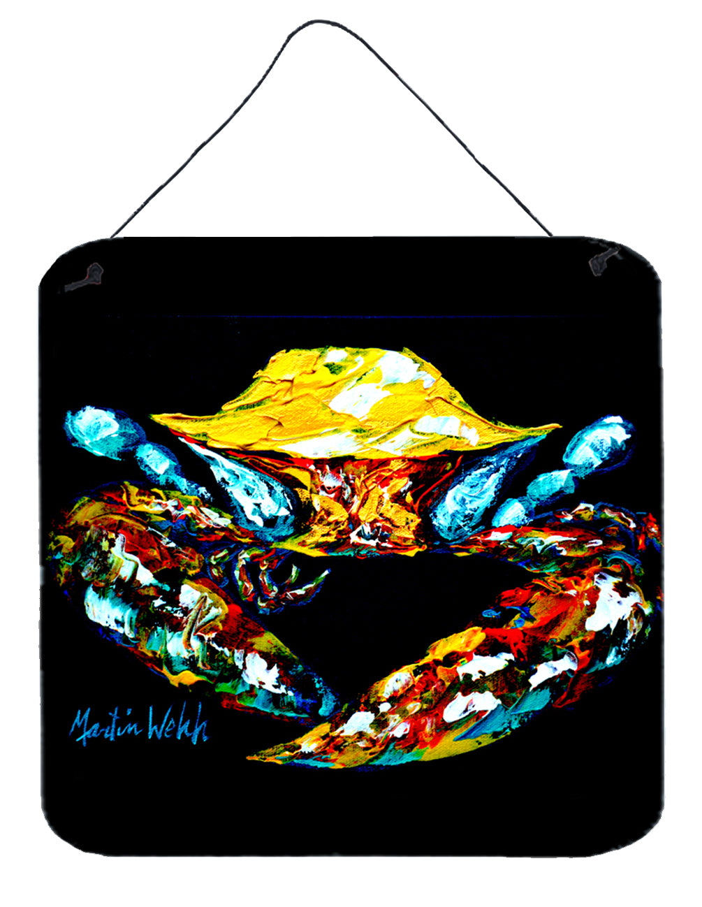 Buy this Winner Winner Black Fiddler Crab Wall or Door Hanging Prints