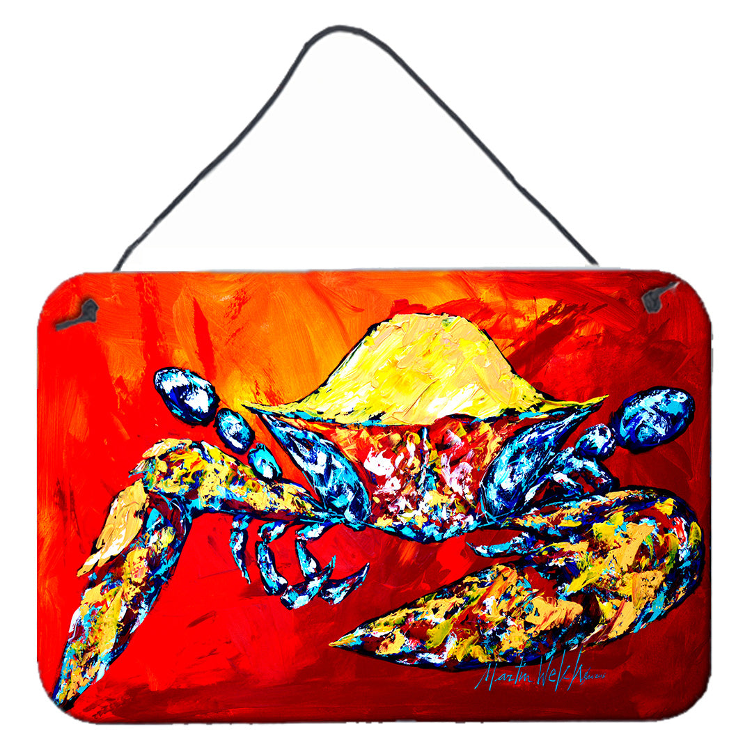 Buy this Bring it on Crab in Red Wall or Door Hanging Prints