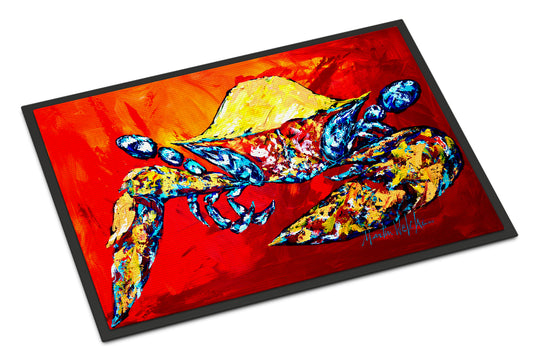 Buy this Bring it on Crab in Red Indoor or Outdoor Mat 24x36