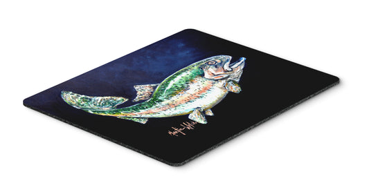 Buy this Deep Blue Rainbow Trout Mouse Pad, Hot Pad or Trivet