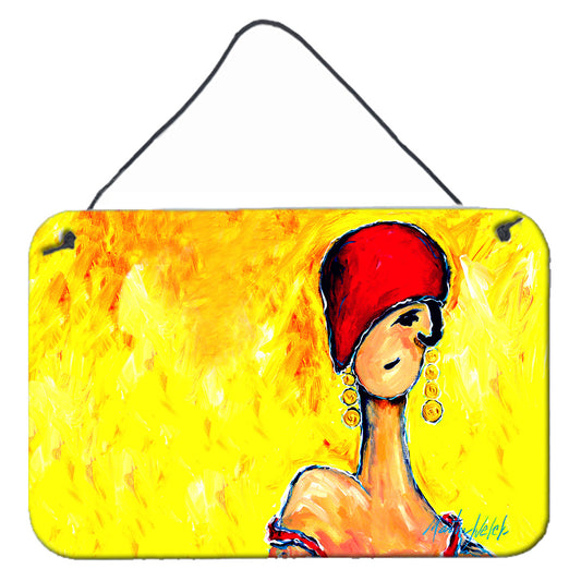 Buy this Azalines Earrings Lady Wall or Door Hanging Prints