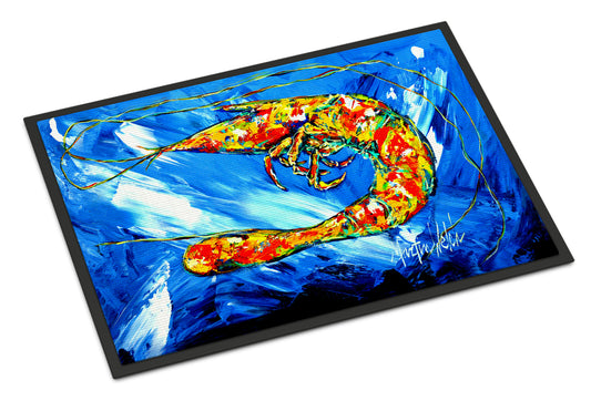 Buy this Ice Blue Shrimp Indoor or Outdoor Mat 24x36