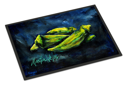 Buy this Okra Bleu Indoor or Outdoor Mat 18x27