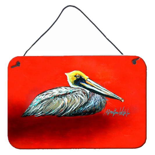 Buy this Sitting Brown Pelican Wall or Door Hanging Prints