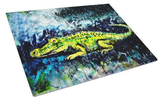 Buy this Sneaky Alligator Glass Cutting Board Large