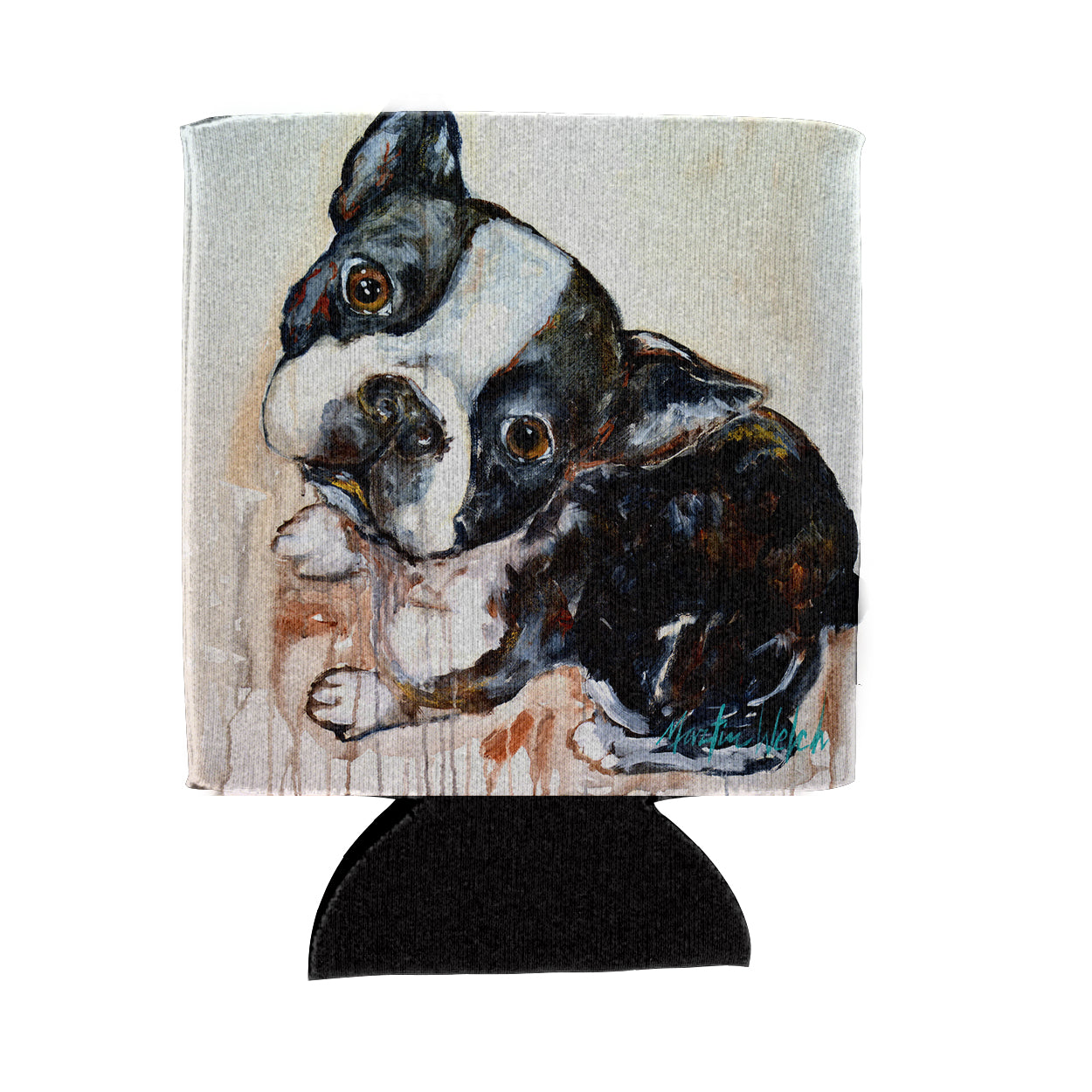 Buy this Boston Terrier Jake The Look Can or Bottle Hugger