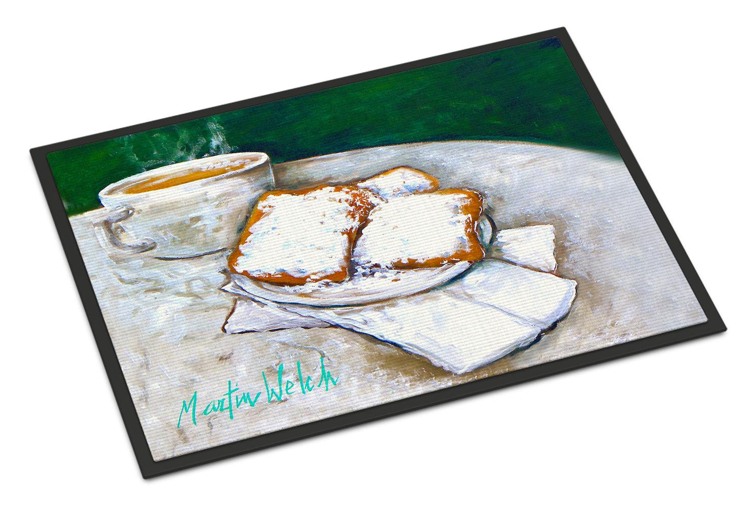 Buy this Breakfast Delight Beignets Indoor or Outdoor Mat 24x36