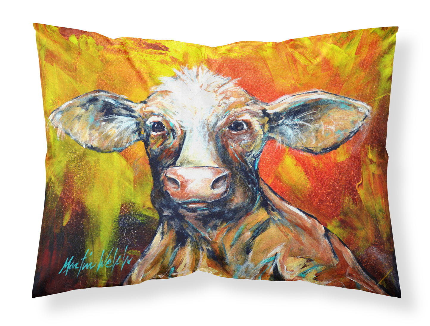 Buy this Happy Cow Fabric Standard Pillowcase
