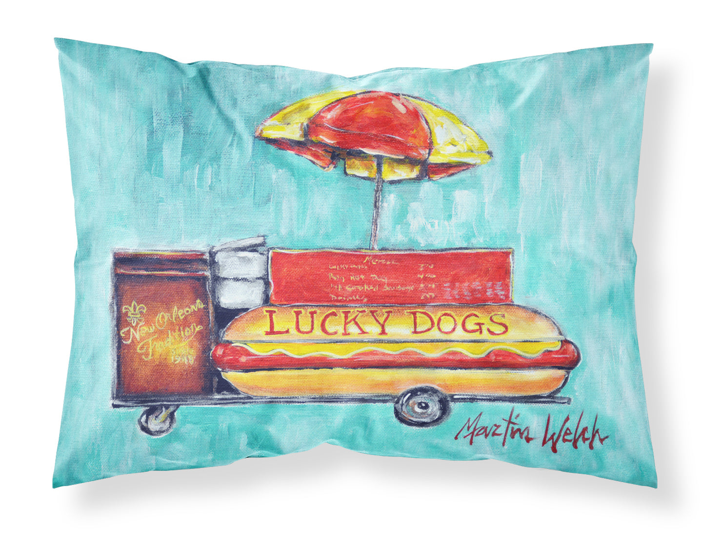 Buy this Lucky Dog for Me Fabric Standard Pillowcase