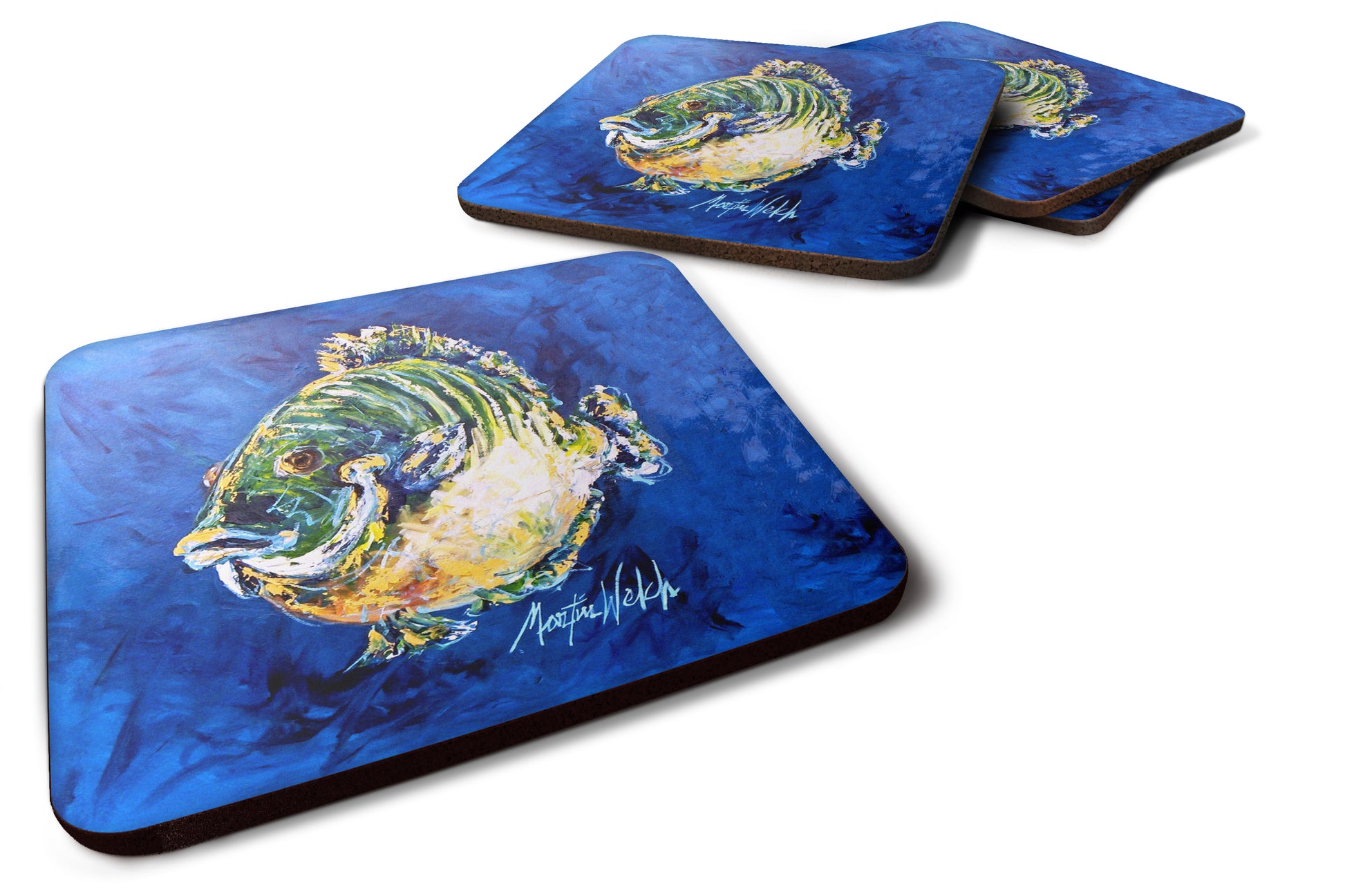 Buy this Blue Gill Foam Coaster Set of 4