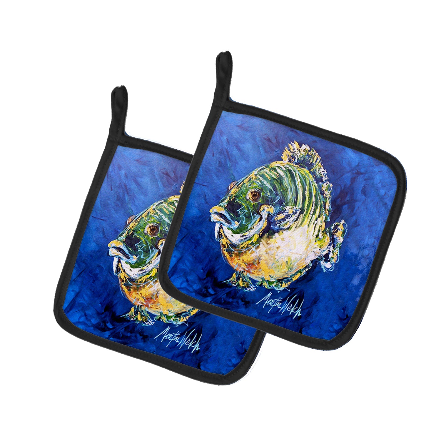 Buy this Blue Gill Pair of Pot Holders