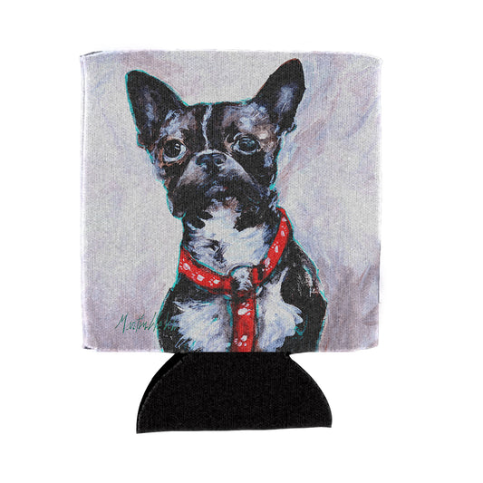 Buy this Boston Terrier Brindle Ziggy Can or Bottle Hugger