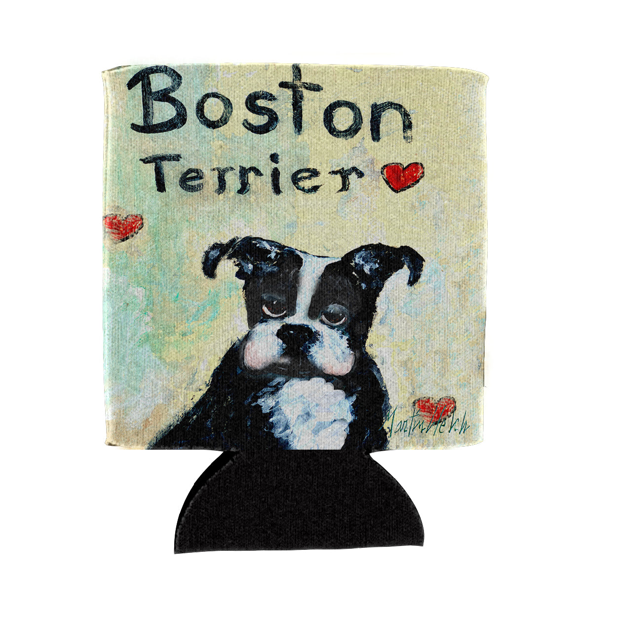 Buy this Boston Terrier Where's my Bibb Can or Bottle Hugger