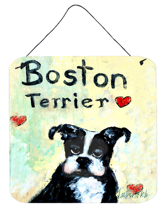 Buy this Boston Terrier Where's my Bibb Wall or Door Hanging Prints