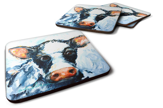Buy this Cow Lick Foam Coaster Set of 4
