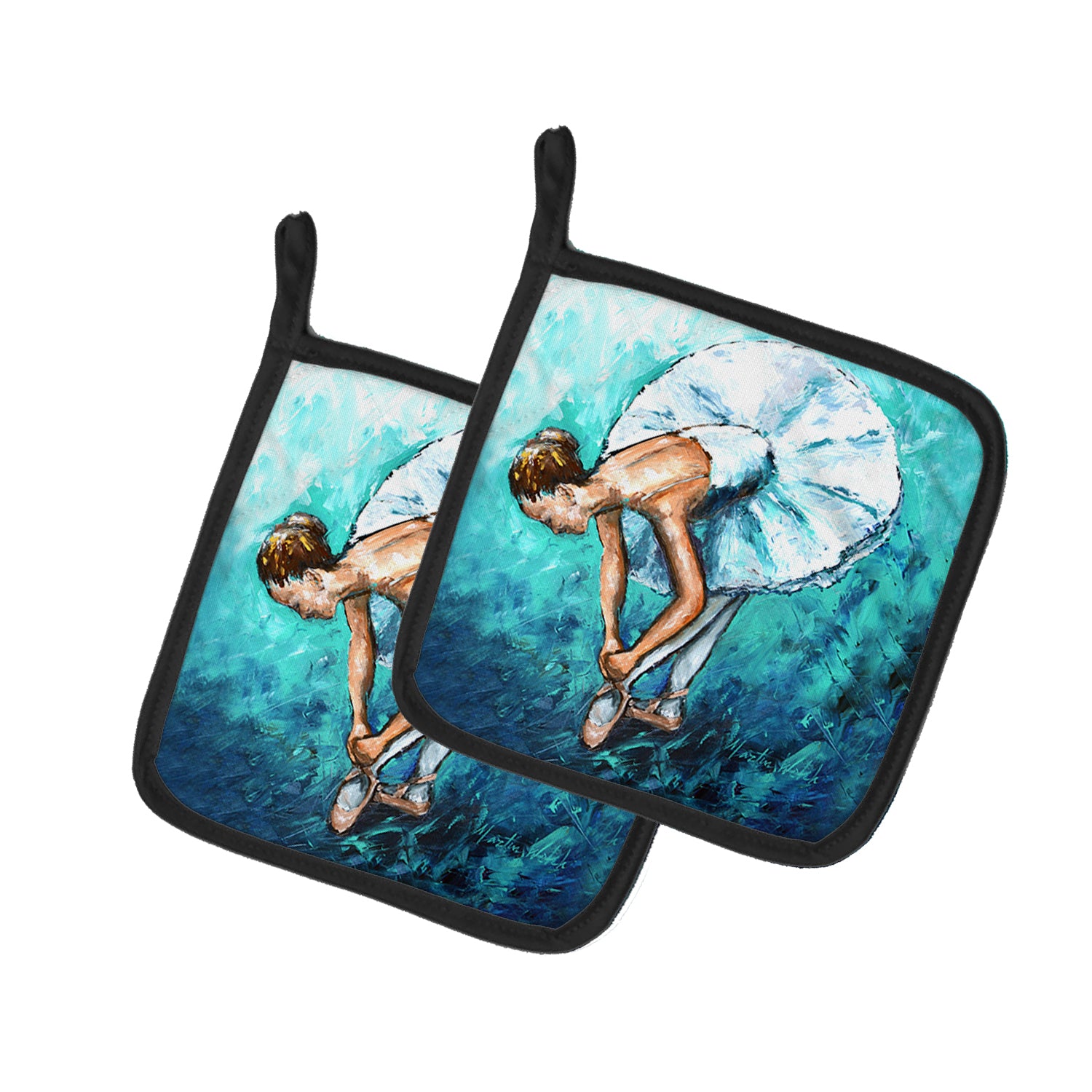 Buy this Ballet Early Pratice Pair of Pot Holders
