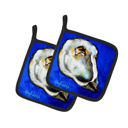 Buy this Oyster Gray Shell Pair of Pot Holders