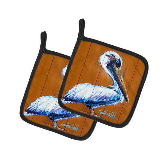 Buy this Pelican Hangin In Pair of Pot Holders